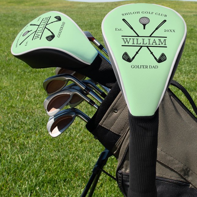 Golfer Cross Club Golf Head Cover (Creator Uploaded)