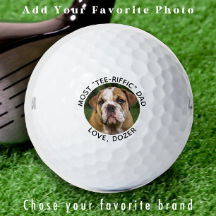 Golfer Custom Photo Personalised Create Your Own Golf Balls