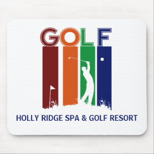 Golfer Customised Mouse Pad