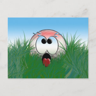 Golfer Gift Idea Golf Player Golfball Humour Funny Postcard
