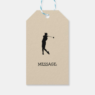 Golfer Gift Tags