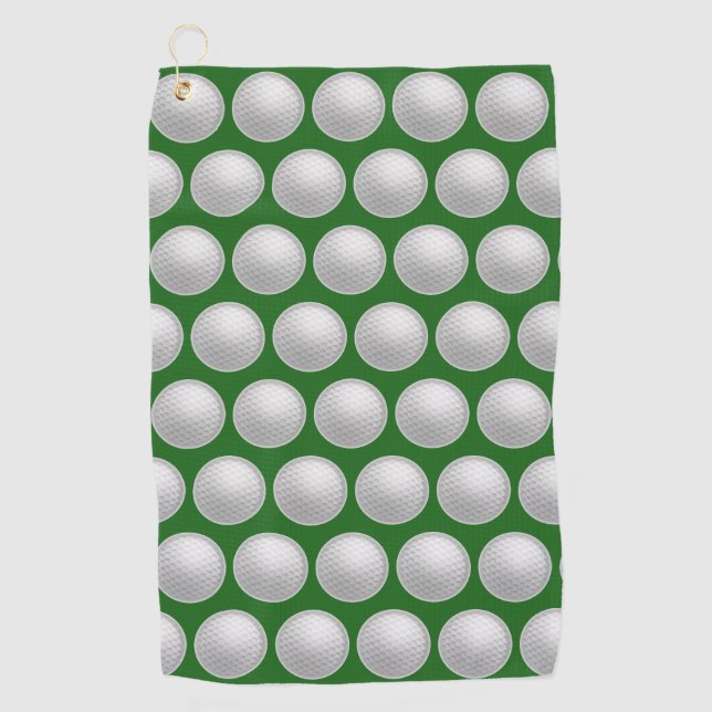 Golfer Golf Towel Gift (Front)
