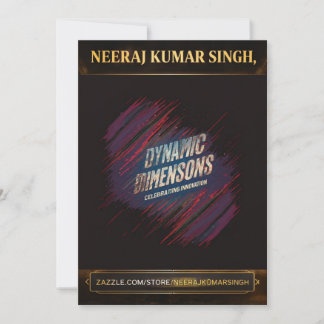 Golfer Hat  Thank You Card