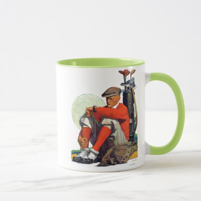 Golfer Kept Waiting Mug (Right)