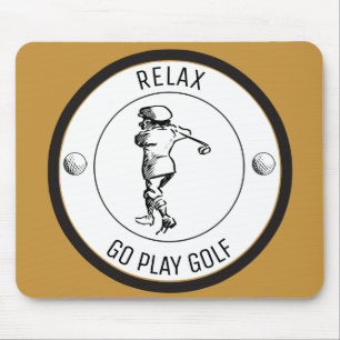 Golfer Mouse Pad