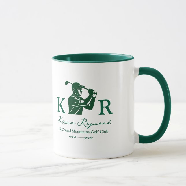 Golfer Mug (Right)