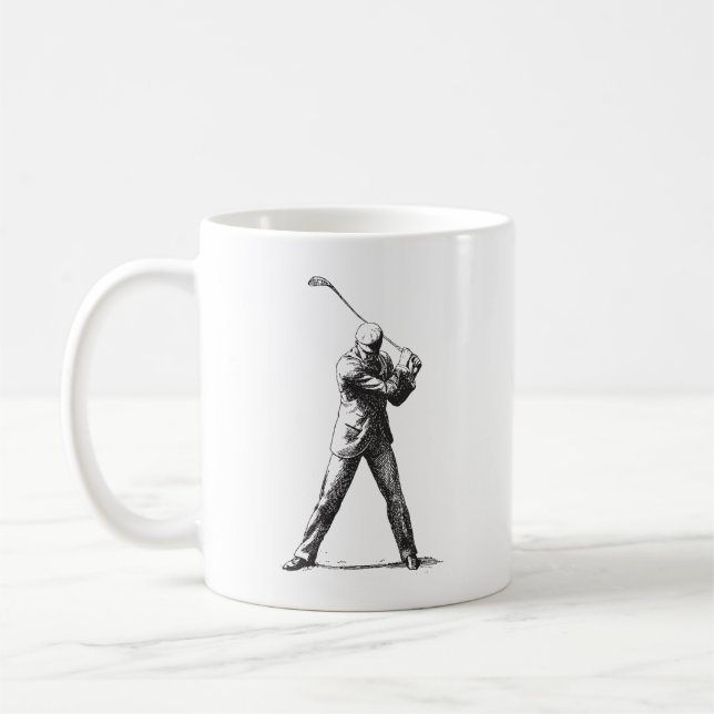 Golfer Mug (Left)