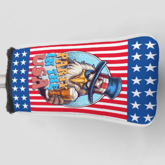 GOLFER Party In the USA  Golf Head Cover