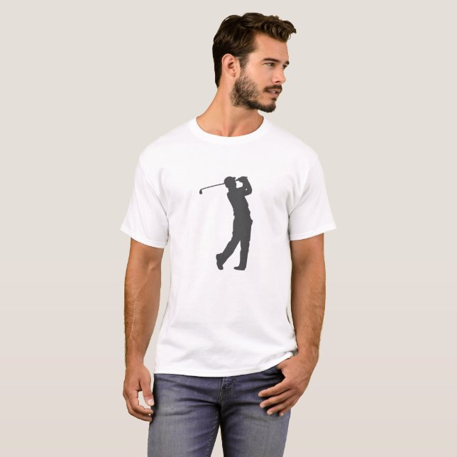 Golfer  player  silhouette T-Shirt (Front Full)