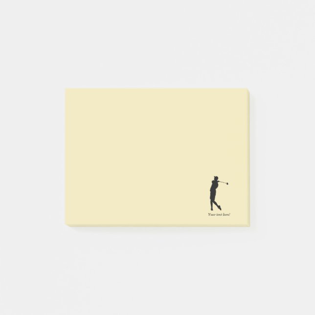 Golfer Post-it Notes (Front)