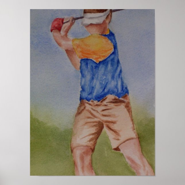 Golfer Poster (Front)