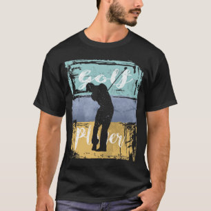 Golfer Vintage Retro Style Golf T-Shirt