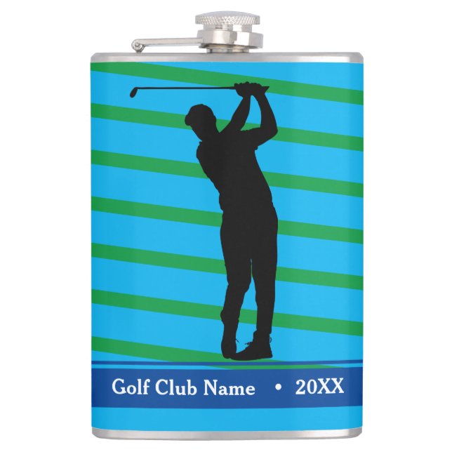 Golfer's "Birdie Juice" Bottle Flask (Front)