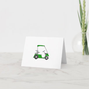 Golfer's Birthday Card