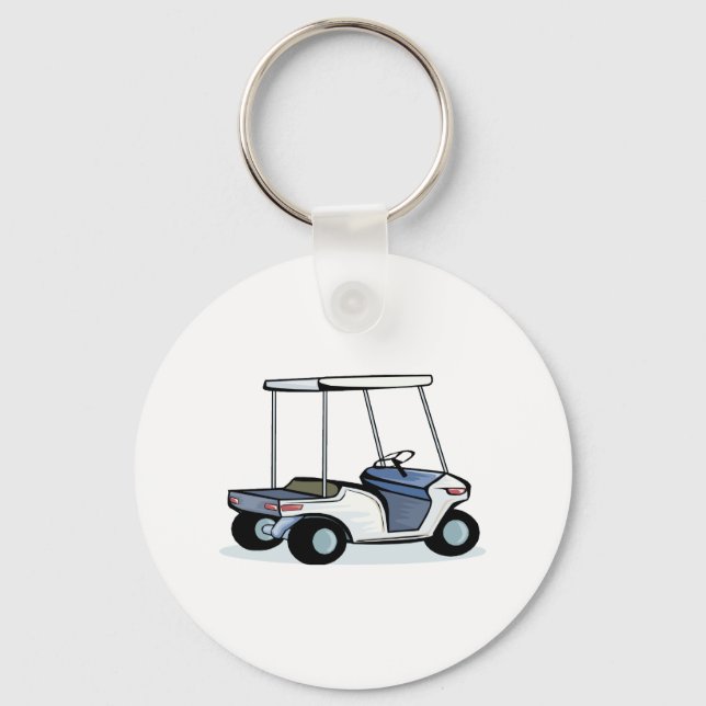 Golfers cart key ring (Front)