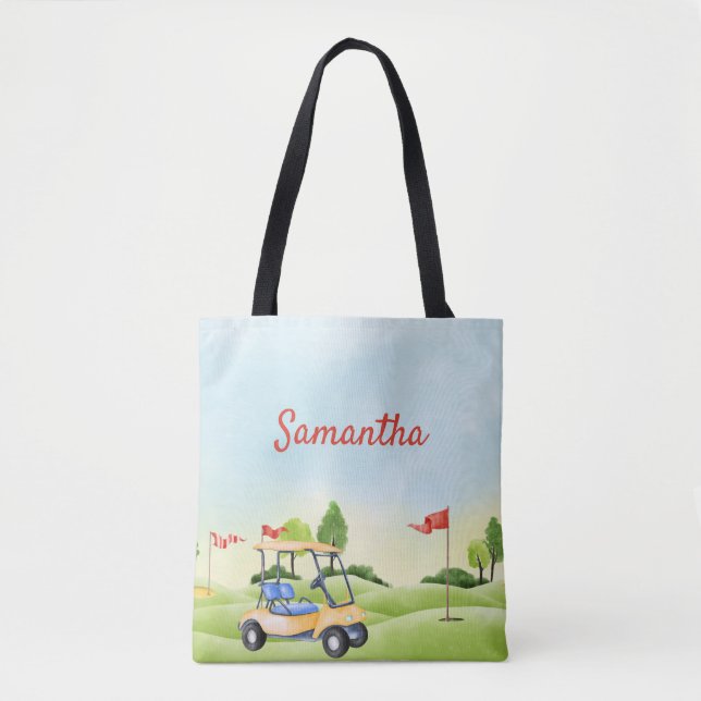 Golfer's Custom Tote (Front)