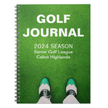 Golfer's Customised Personal Golf Journal