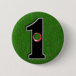 Golfer's Dream - Hole in One! 6 Cm Round Badge