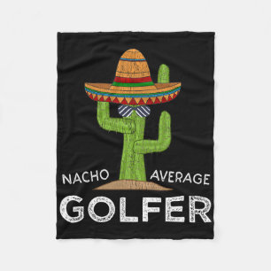 Golfers Fun Hilarious Golfing Joke Funny Golf Love Fleece Blanket