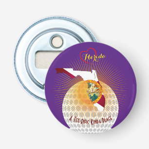  Golfer's Gift Florida  Bottle Opener