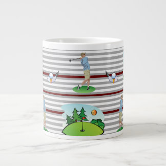 Golfers Mug, Golfing is my Life! Large Coffee Mug