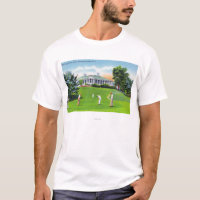 Golfers on McGregor Golf Links Scene