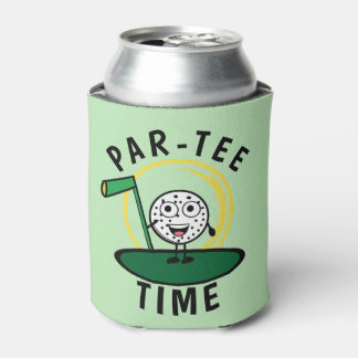 Golfers Par-Tee Time Can Cooler