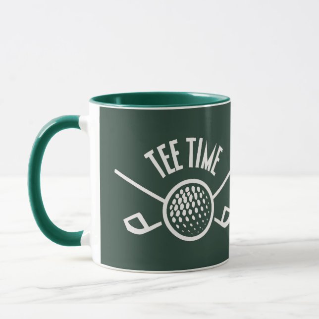 Golfers Tee Time Mug (Left)