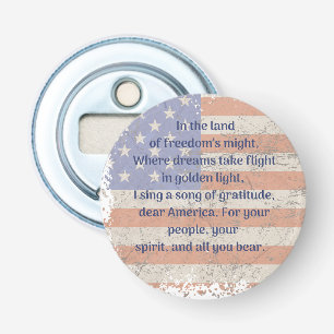 Golfer's thrill bottle opener