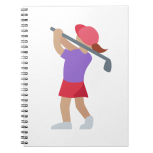 golffemale notebook