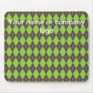 Golfing Argyll green mouse pad. Pad