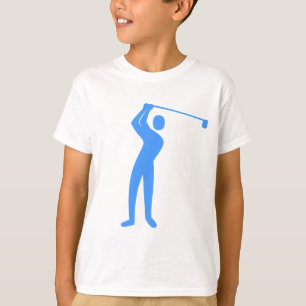 Golfing - Baby Blue T-Shirt