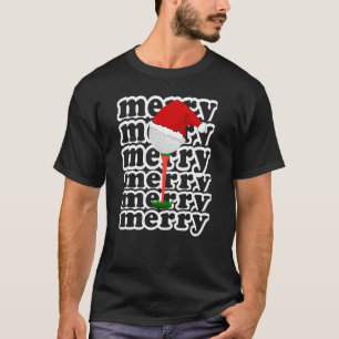 Golfing Christmas Holiday Golf Ball 1 T-Shirt