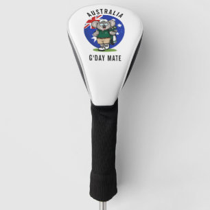 Golfing Dad Aussie Koala Golf Head Cover