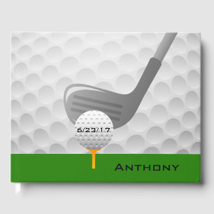 Golfing Design Guest Book