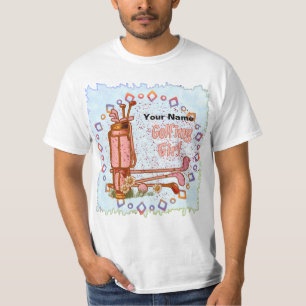 Golfing Golf Girl T-Shirt