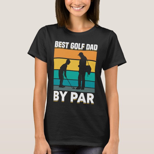 Golfing Golf Player Coach Father Golfer Dad  7 T-Shirt (Front)