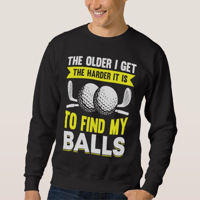 Golfing Golf Player Coach Golfer  1 Sweatshirt (Front)