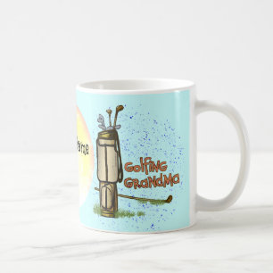 Golfing Grandma mug 