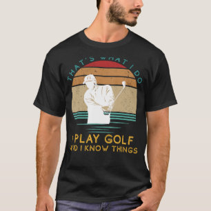 Golfing Guru: Swings & Witty Insights Fun Tee for