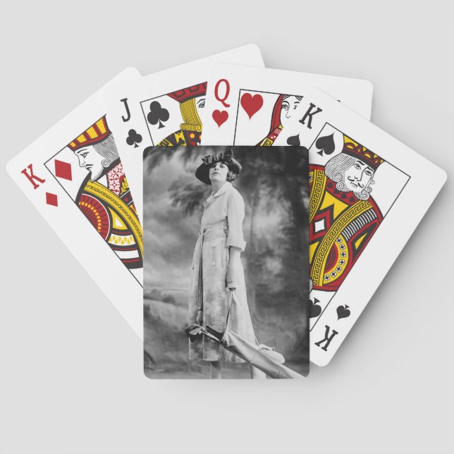 Golfing in Style, 1920s Playing Cards (Back)
