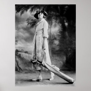 Golfing in Style, 1920s Poster