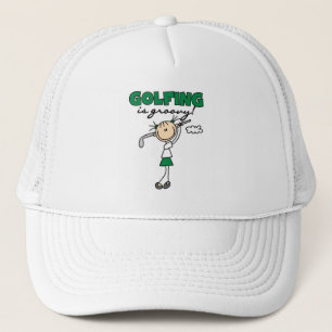 Golfing is Groovy Trucker Hat