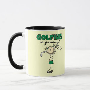 Golfing is Groovy Tshirts and Gifts Mug