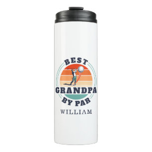 Golfing Legend Grandpa Birthday Gag Personalised Thermal Tumbler