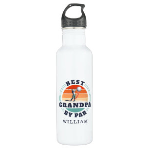 Golfing Lover Legend Grandpa Birthday 710 Ml Water Bottle