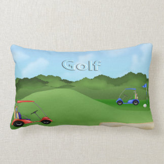 Golfing Lumbar Pillow