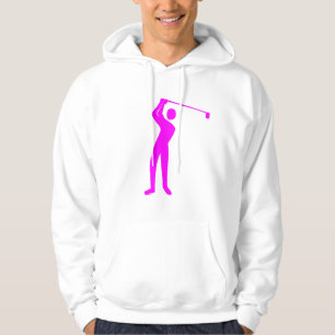 Golfing - Magenta Hoodie