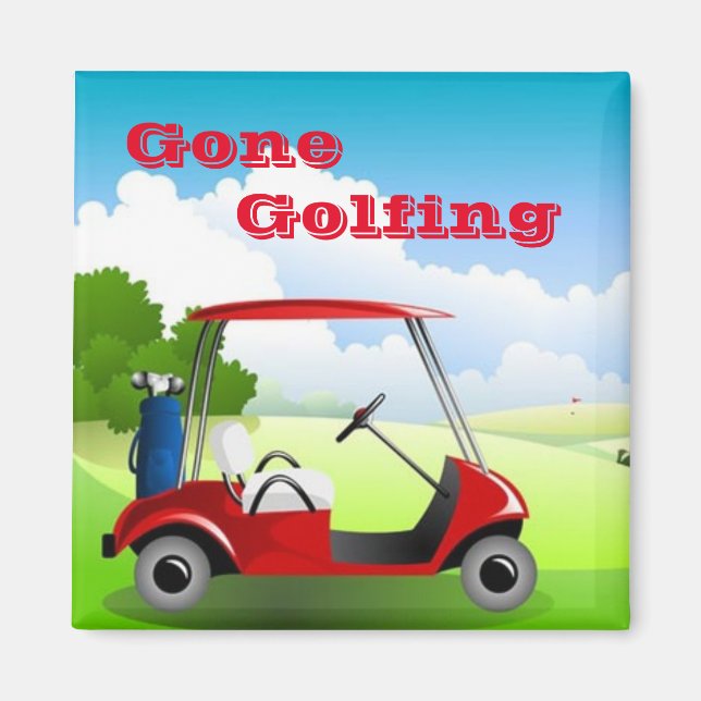 Golfing Magnet (Front)