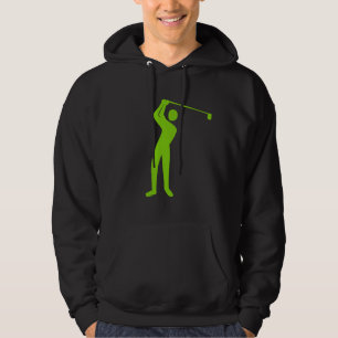 Golfing - Martian Green Hoodie